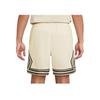 Jordan Striped Mid-Waist Drawstring Straight-Leg Casual Shorts Men Bottoms Beige DX1488-113