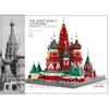 MOC World Famous Architecture Edifice Opera House Building Blocks Villa Savoye Bridge Tower Toy Children Birthday Christmas Gift