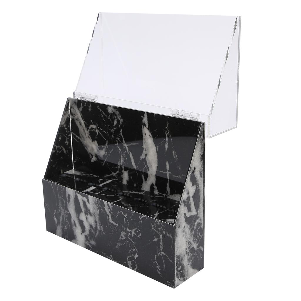 Eyelashes Extension 8 Holes Acrylic Tweezers Holder Tweezer Display Stand Storage RackBlack