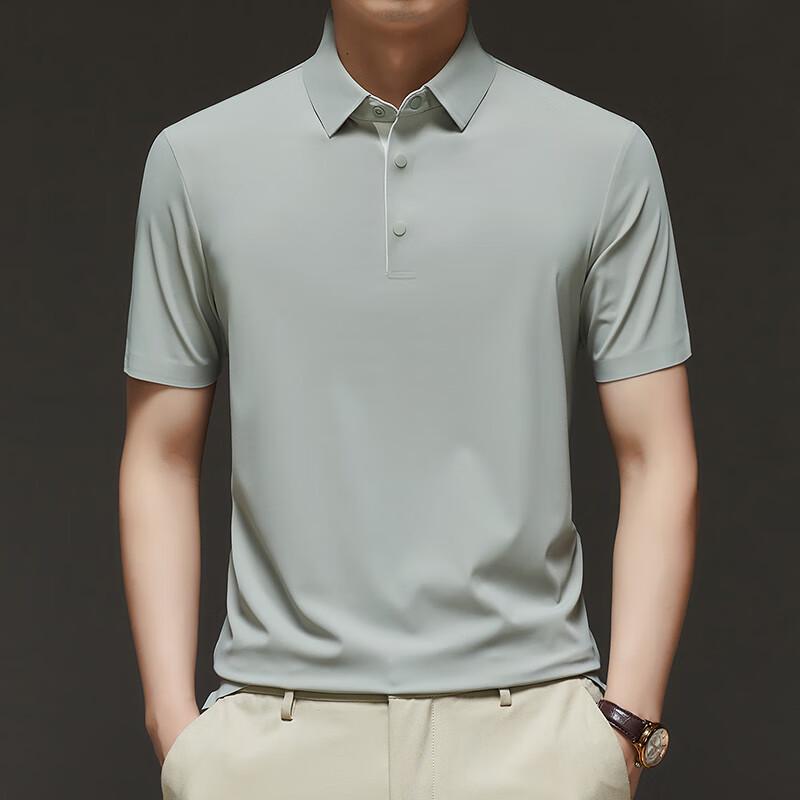 Firstview Men's Soft Breathable Polo Shirt