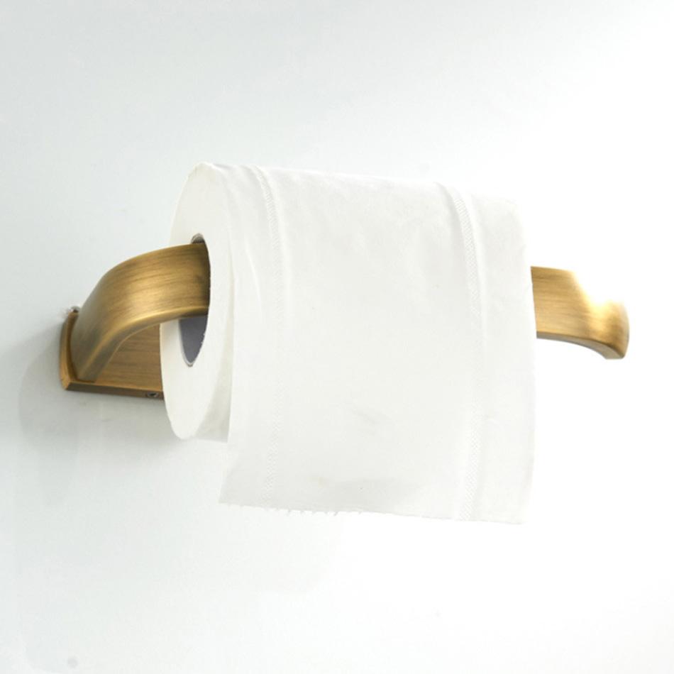 Antiker Papierhalter, Schwarz, Nickel, Chrom, Gold, Weiß, Messing, WC-Papierhandtuchhalter, Taschentuchregal zum Aufhängen für Badezimmer und Küche