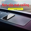 Anti-Slip Dashboard Phone Pad: Heat-Resistant Gel Sticker for Car Console Storage.