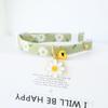 Pet Collar Kitten Dog Bell Safety Buckle Necklace Cute Jewelry Fresh Flower