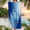 Telo da Spiaggia Asciugatura Rapida in Microfibra Assorbente Portatile da Viaggio Nuoto Olympique Lyonnais FC