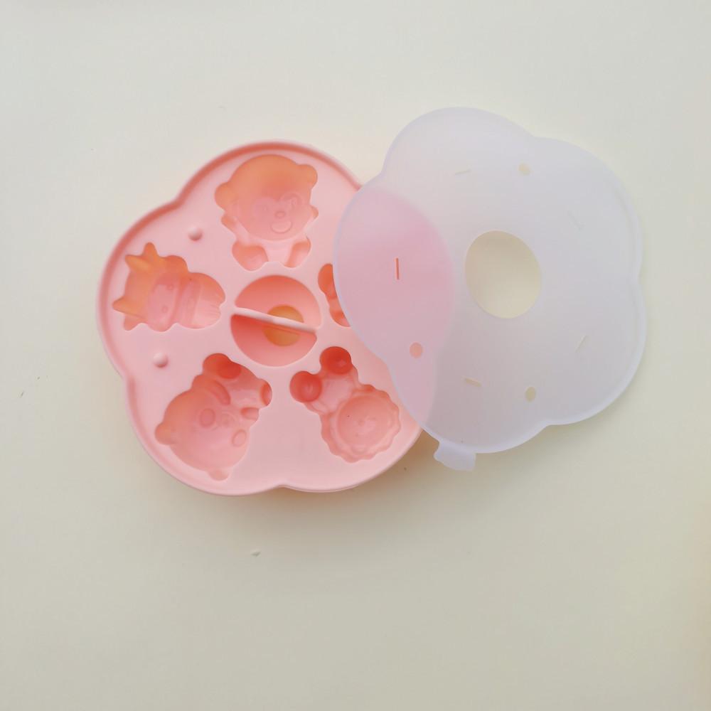 Silicone Cake Mold, Steam Rice Cake Mold, Cartoon Cake Mold, Can Be Steamed, Insert The Stick, Baby Food Molds