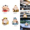Car Dashboard Ornament Cute Collectible Statue Desktop for Housewarming