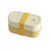 CAMUZ Bamboevezel Dubbellaagse Lunchbox