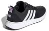 Adidas Court 80s Core Black Cloud White Purple Tint Women's FW9178