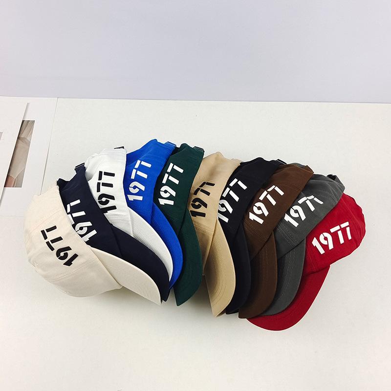1977 Cotone Vintage Cappellino da Baseball Classico Uomo Donna Regolabile Cappello Unisex Sport Outdoor Cappellini Snapback Visiera Cappelli da Sole Gorras