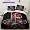Grand Theft Auto Pattern Bedding Quilt Set Home Decoration Gift (1 * Duvet Cover + 2 * Pillowcase Without Core)