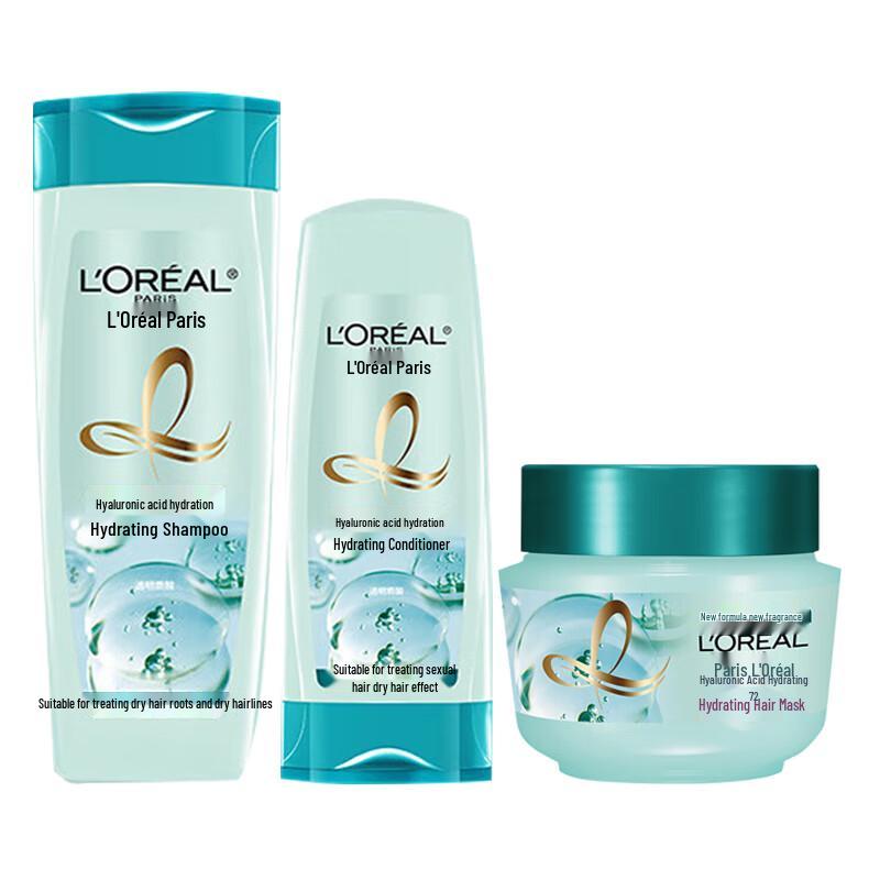 Увлажняющий набор для ухода за волосами с гиалуроновой кислотой L Oréal