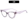  New Fashion TR90 Cat Eye Women Anti Blue Light Glasses Frame Retro Men Optical Luxury Eyewear