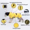 Pet Dog Waterproof Raincoat Outdoor Small Medium Size Dog Universal Teddy Bichon Puppy Clothes Pet Apparel Casual Raincoat