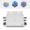 Solar Micro Inverter,Waterproof IP65 Wvc-700W Grid Tie Mppt Pure Sine Wave Dc to Ac Solar Grid Tie Micro Inverter Solar Power