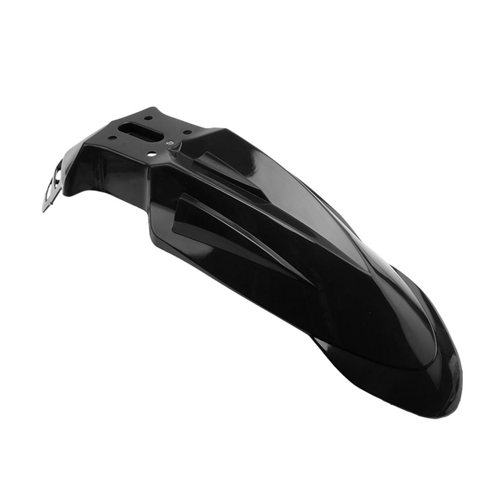 Universal Motorcycle Front Fender Plastic Kit Mudguard For  Honda Kawasaki Suzuki Motorcycle Accessories Fender garde чёрный