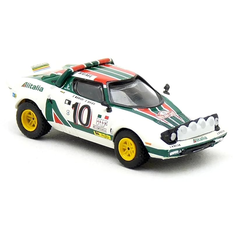 

Brekina 1/87 Lancia Stratos HF #10 Alitalia 1976 BREKINA Lancia Stratos Alitalia мини-автомобиль в масштабе HO