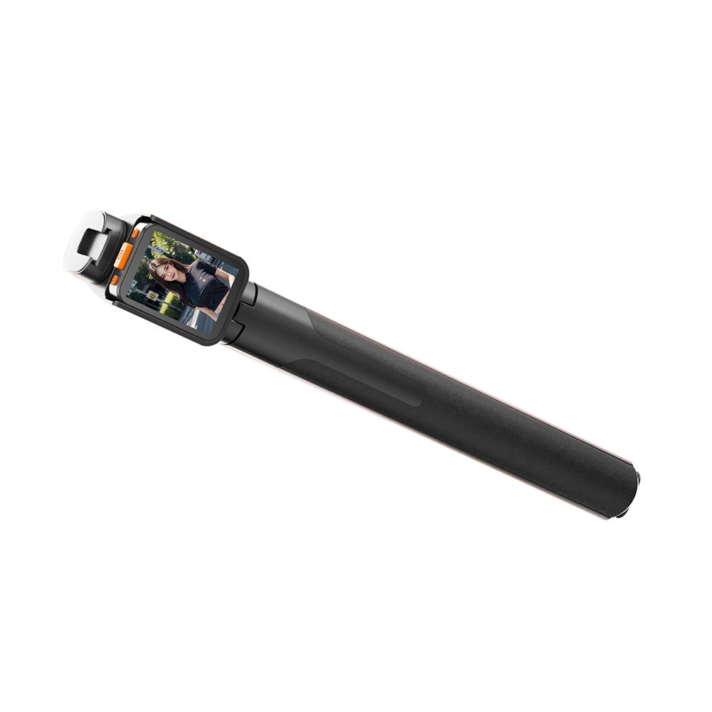 Handheld RC Selfie Stick Automatically Pops Up Telescopic Record Tool USB-C Rechargeable for Live Broadcas Take Photo Travel