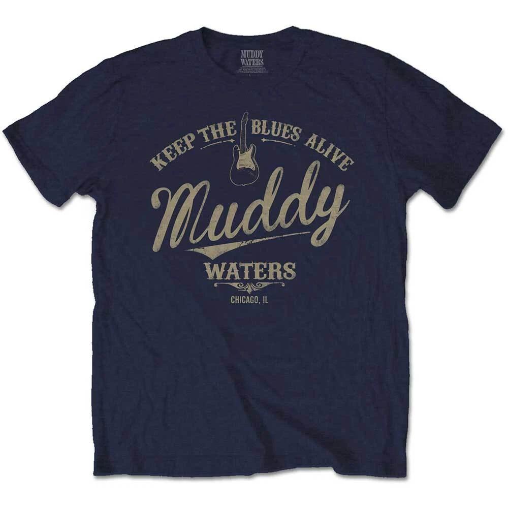 Muddy Waters Unisex TShirt Keep The Blues Alive S