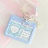 Ins Cute Card Holder Photo Card Cover Kpop Keychain Idol Protection Case Campus Card Bus Card Holders Bank Id Holders