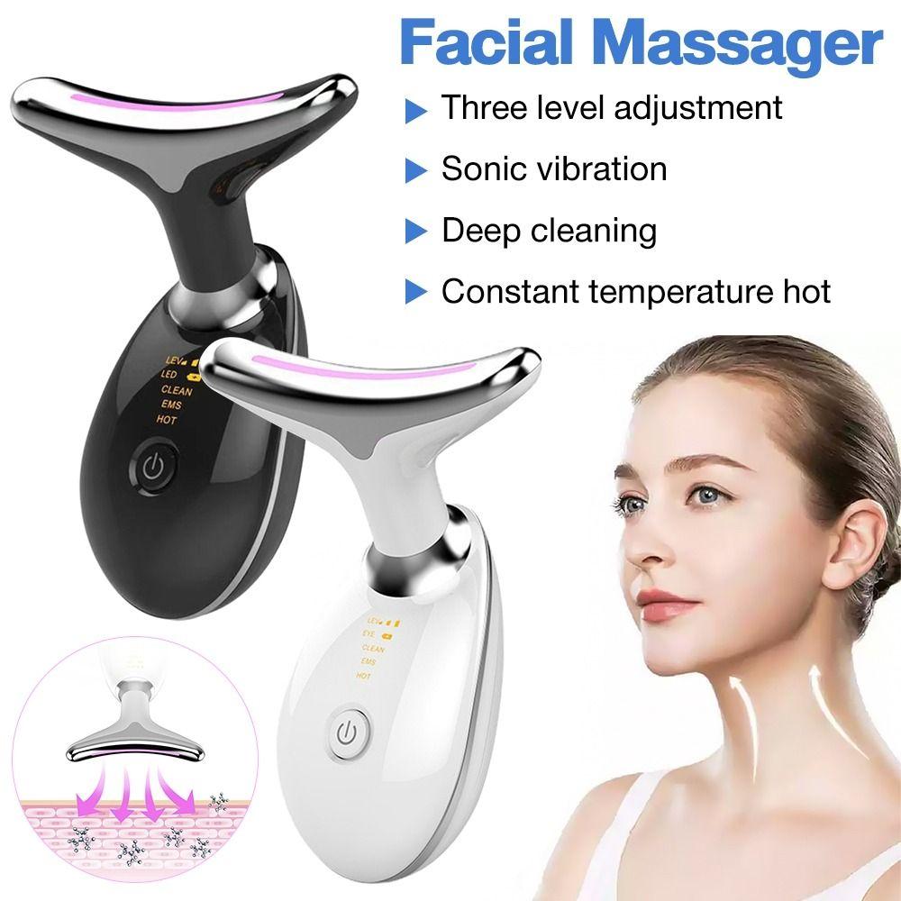 Neck Lifting And Firming Facial Massager 3 Color Face And Neck Care Massager Tool Skin Care