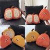 Soft Pumpkin Cartoon Plush For Sofa Bed Office Car Lumbar Cushion And Rest
