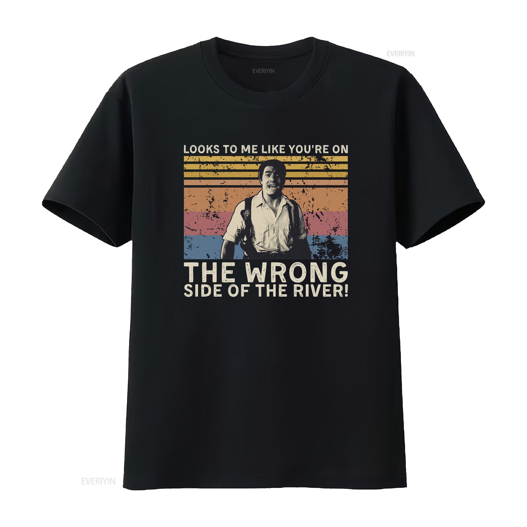 

Looks to Me Like Youre On The Wrong Vintage T Shirt SweaT vintage Washed fashion Comfortable homme Soft designer clothes 4XL