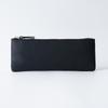 Handmade Vintage Leather Pencil Case Zipper Minimalist Stationery Organizer Students Office