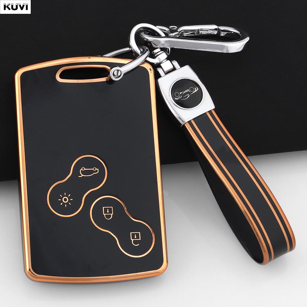 Tpu Auto Smart Key Fob Cover Case Housing Remote Fit For Renault Duster Captur Clio Logan Megane 2 3 Koleos Scenic Nema Fluence Zeo Kaptur