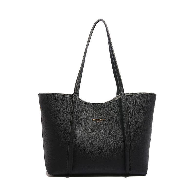 High-end Simple Tote Bag Women's New Autumn and Winter Fashion Shoulder Underarm Bag Large-capacity Commuter Bag