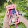 Lanyard Halter Waterproof Phone Case Air Bag Phone Protector Pouch Mobile Phone Bag  Swimming