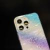 Applicable To Apple 17 Gilt Galaxy Rainbow Aurora Mobile Phone Case iPhone16Pro Glitter 15 Anti-drop Protective Case