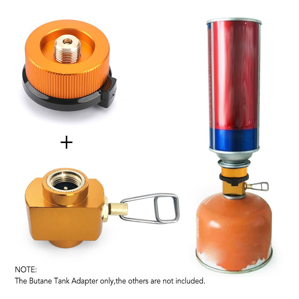 Propane Gas Refill Valve Gas Refilling Connector Camp Tank Adapter Stove Accessory