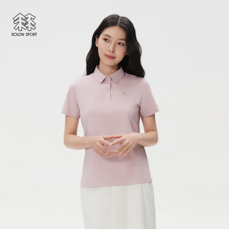 KOLON SPORT Women s SECO UPF50+ Polo T-Shirt L