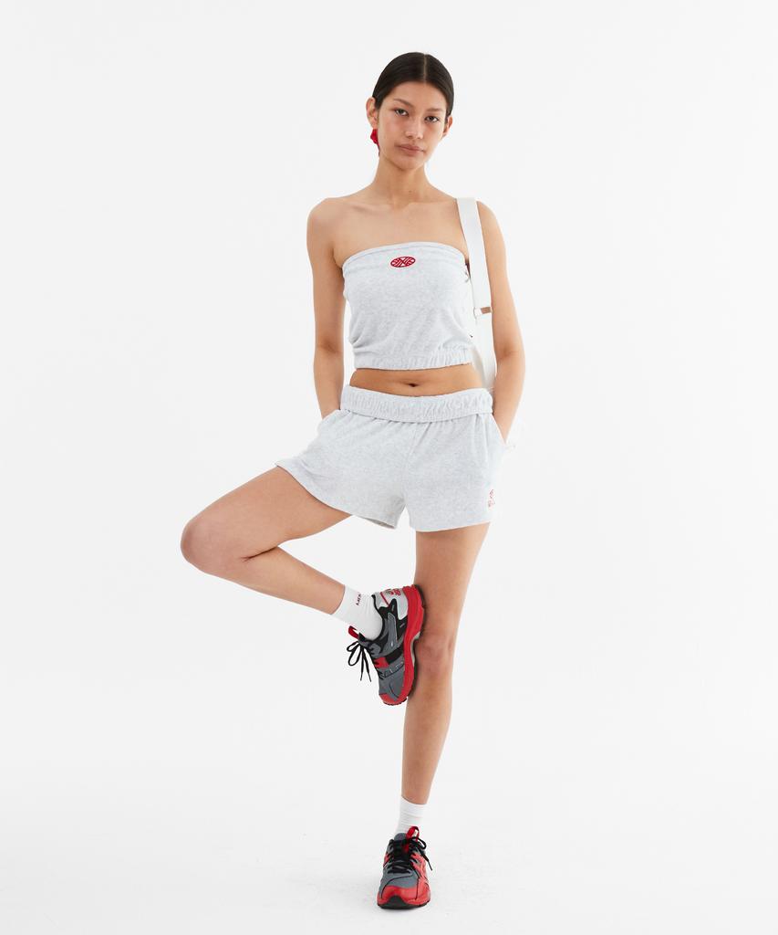 Minasu Mns Terry Tubetop_White Melange