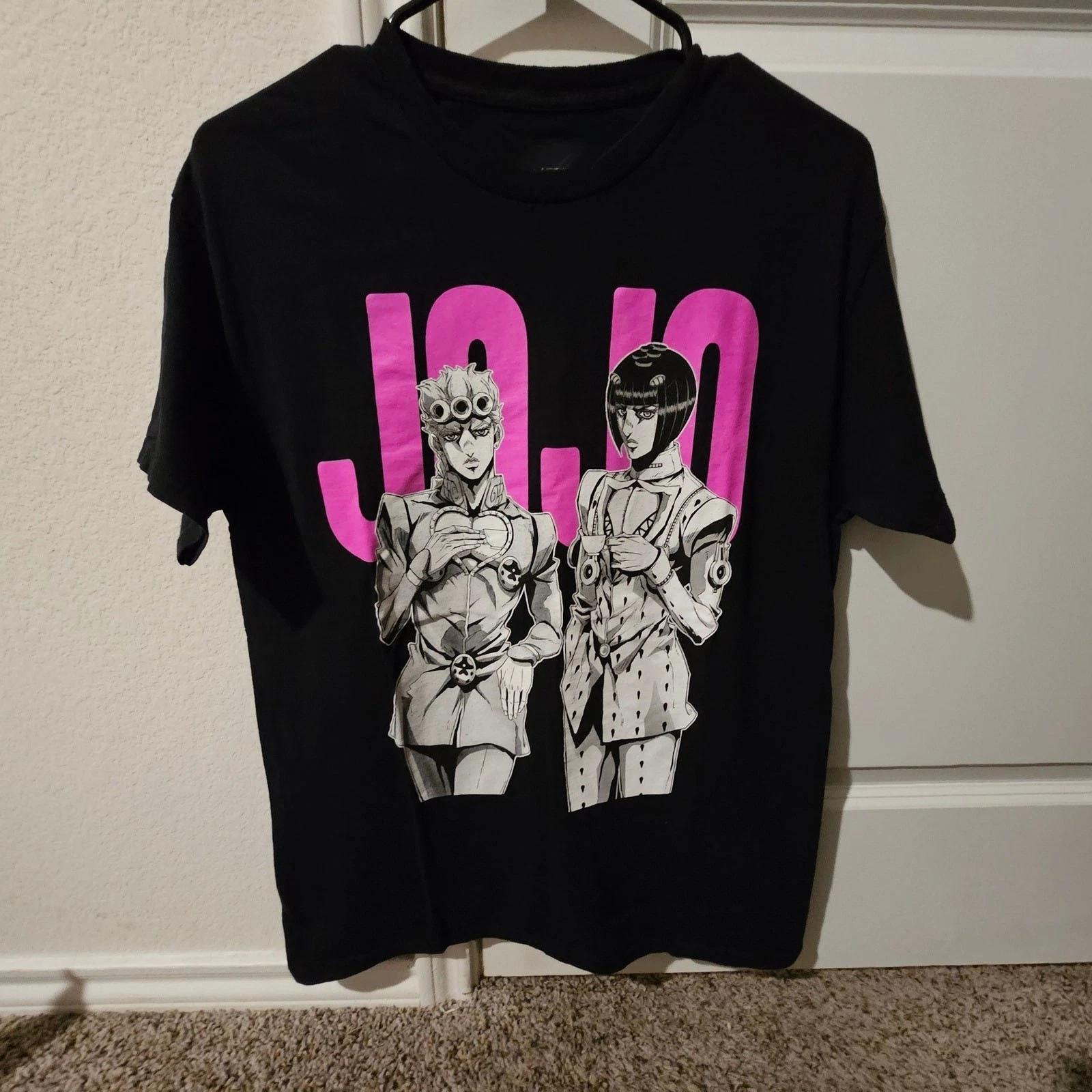 

Vtd JoJos Bizarre Adventure Giorno Bruno Anime T Shirt NT121 FREE SHIPPING S