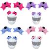 2Pcs Butterfly Knot Motorcycle Hat Decoration Bowknot Moto Helmet Ears  for Women Cycling