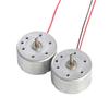 5Pcs DC 1.5V-6V RF-300 DC Motor 2Pin Hanging Neck Fan Motor New Brush Motor  for Hanging Neck Fan