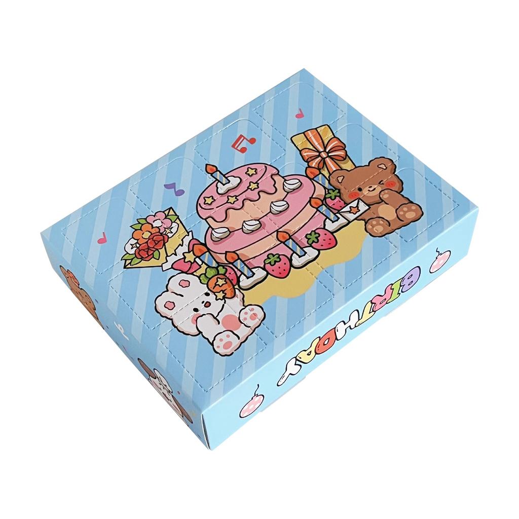 Christmas Surprise  Box - 12-Slot DIY Gift Box - For Party Decor, Xmas Gifts, Event Prizes