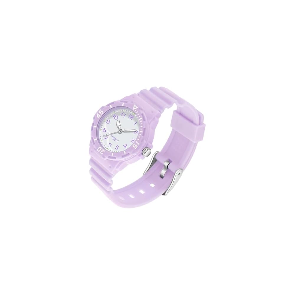Women s Analog Waterproof Watch with Rotating Bezel and Urethane Strap Casual Style