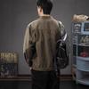 2025 Men's Retro Patchwork Long Sleeve Casual Jacket
