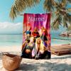 Personalized customized proof beach towel with (G)I-DLE pattern - soft, absorbent, quick-drying, perfect swimming, camping&bathing
