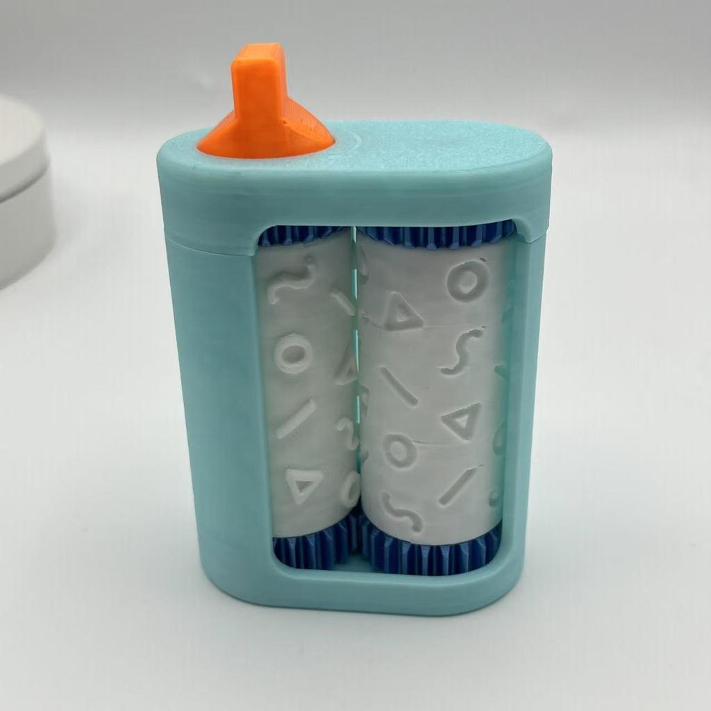 Handgeprägtes Kartenprägegerät, 3D-Texturdrucker mit Doppelwalze für Visitenkarten und Bastelprojekte