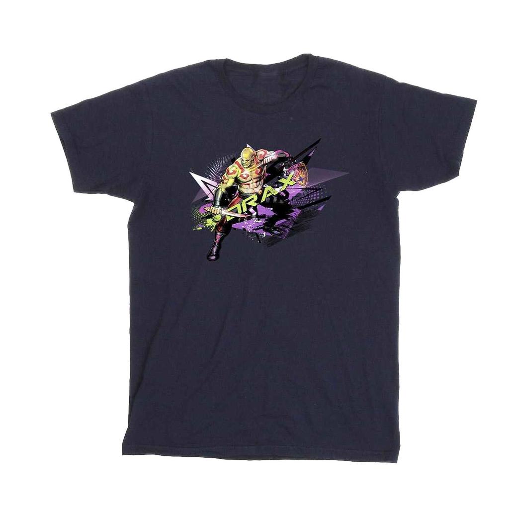 Marvel Herren Guardians Of The Galaxy Abstraktes Drax-T-Shirt