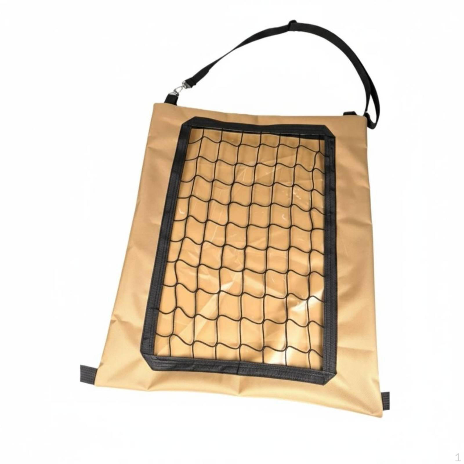 Horse Hay Bag Slow Feed Large Capacity Portable Storage for Stable, Paddock