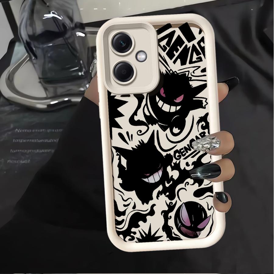 Pokemon Cool Gengar Case for Xiaomi Redmi Note 14 Pro Plus 12S 10 9s 12 11 10S Note 13 11S Phone Cover