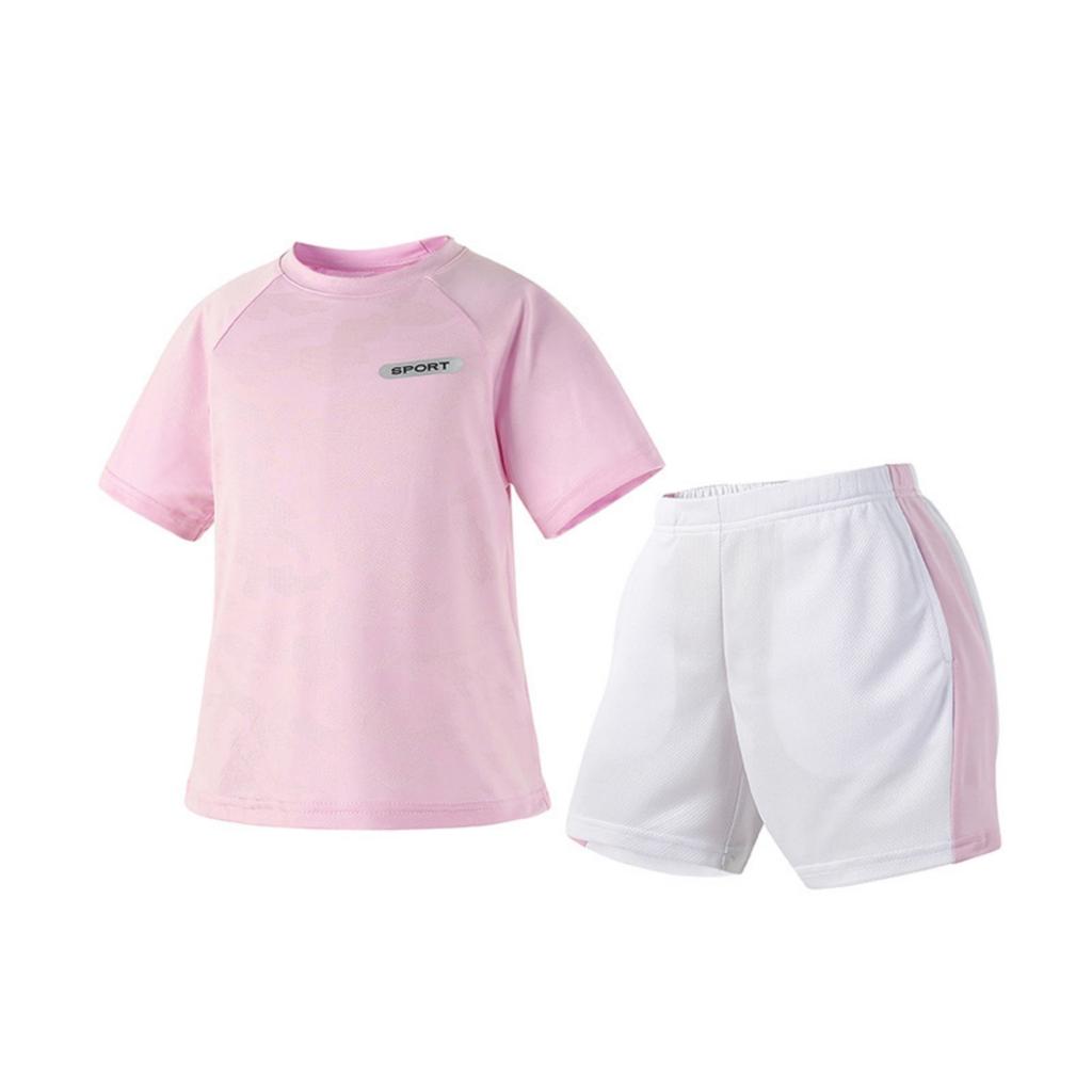 Girls' Quick Dry Activewear Set for Sports and Outdoor Play