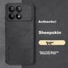 Redmi K70 Phone Case, Redmi K70Pro Protective Cover, Shockproof Lens Full Protection Soft Case, Simple Luxury Leather Outer, WoAnd Leather Case, Black