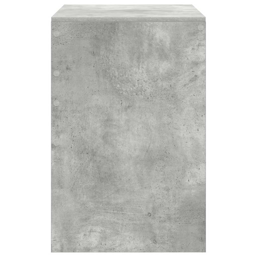 Concrete Grey Desk 90 x 50 x 76 cm