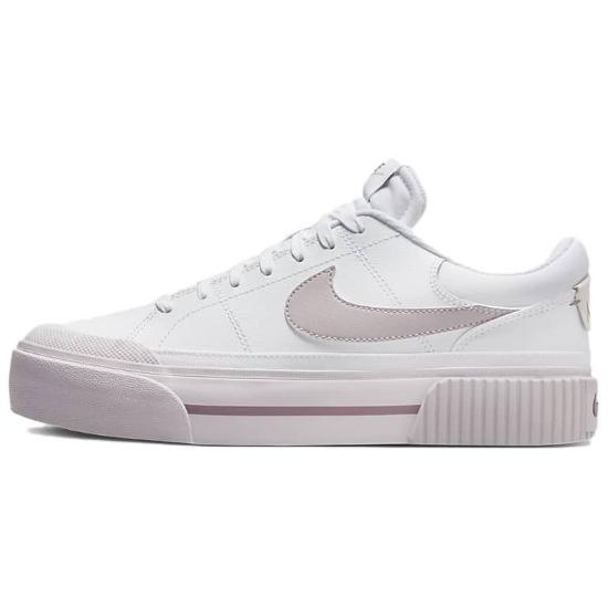 Nike Court Legacy Lift White Smokey Mauve Women Sneakers DM7590-105
