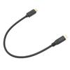 USB 3.1 Cable C to C Male to Femal with Fixing NutApprox 11.8in Long USB C to USB C Cable for Phone Laptop ChargerUSB C